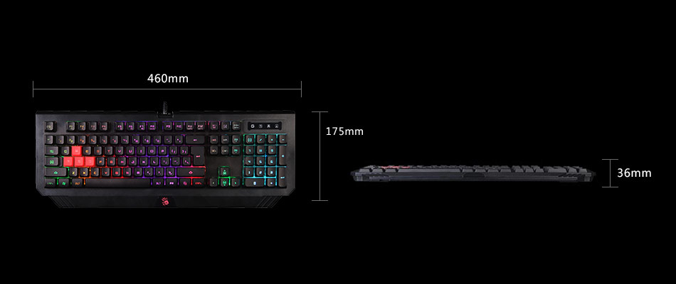 Игровая клавиатура ILLUMINATE B125N