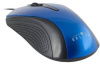 Мышь Oklick 235M черный-синий оптическая (800dpi) USB (2but)