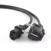 Кабель силовой, компьютер - розетка  (евростандарт) 220V, 1.8 м