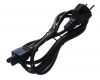Кабель силовой, БП ноутбука 3 pin - розетка  (евростандарт) 220V, 1.8 м