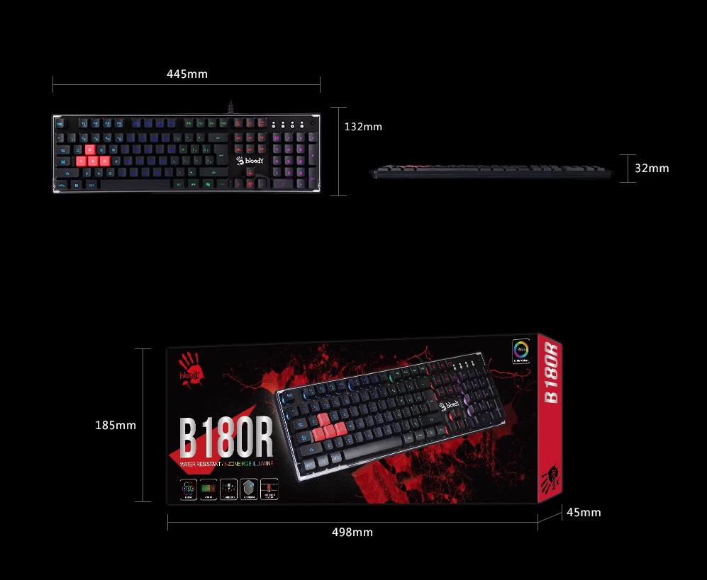 Игровая клавиатура B180R
